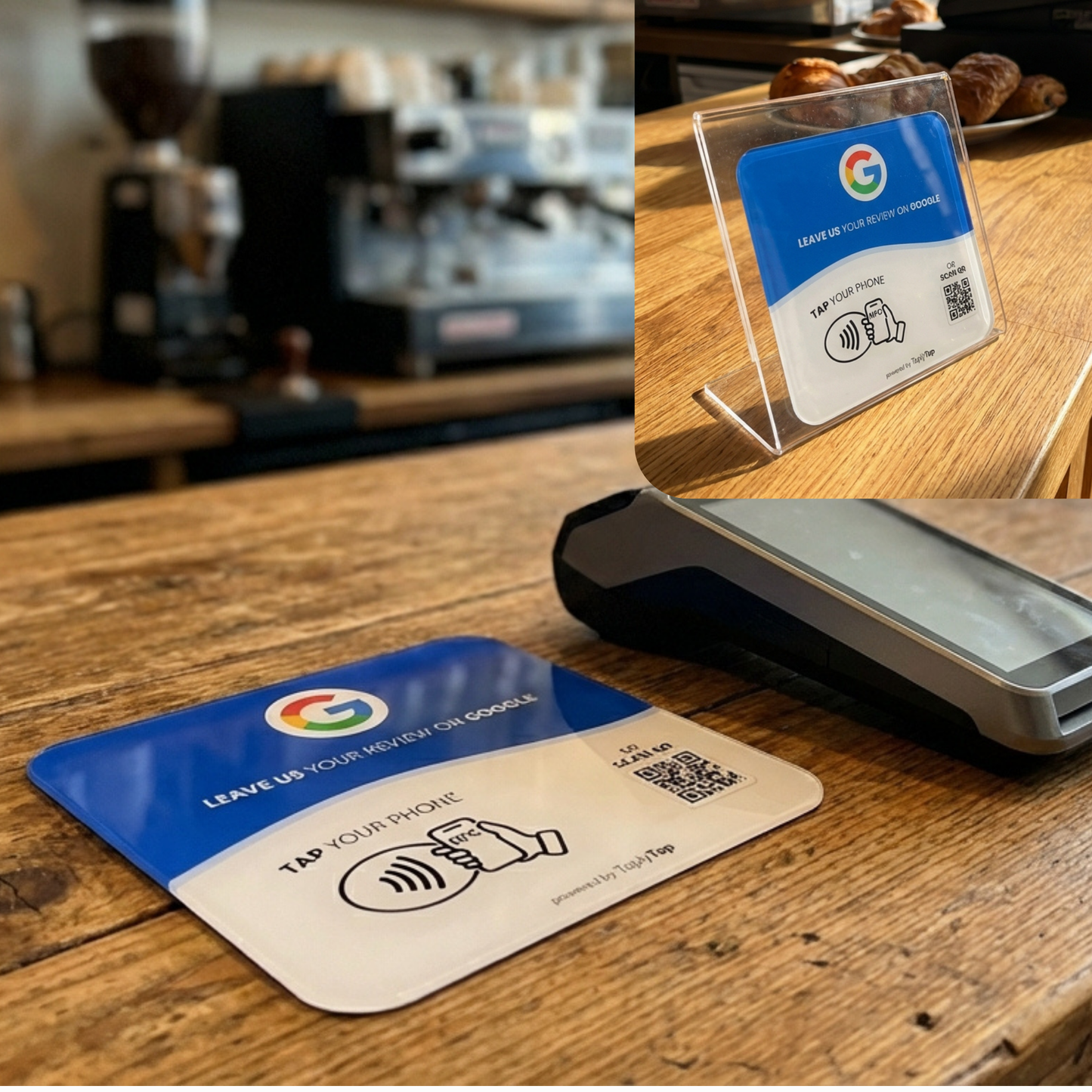 Placa de Google Reviews