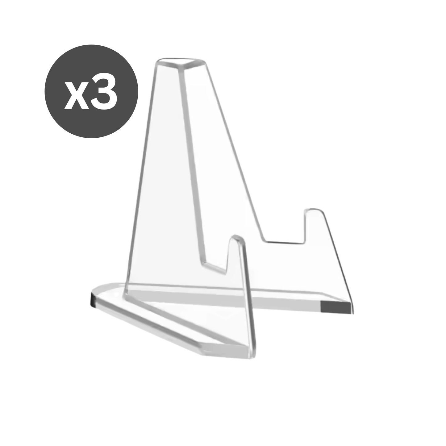 3 Porta Placa - Stand